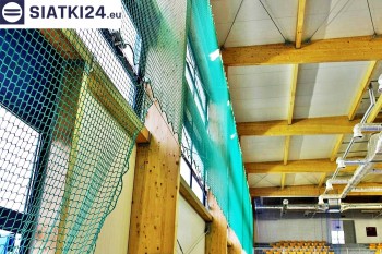 Siatki Węgrów - Duża wytrzymałość siatek na hali sportowej dla terenów Węgrowa
