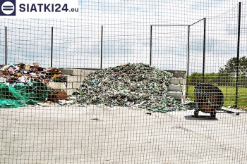Siatki Węgrów - Siatka zabezpieczająca wysypisko śmieci dla terenów Węgrowa