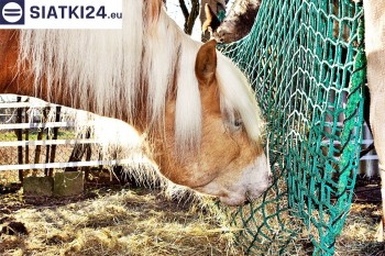 Siatki Węgrów - Worek na siano dla koni - siatka oczko 4,5cm gr.3mm dla terenów Węgrowa